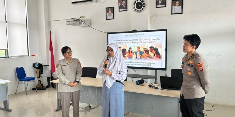 Biro SDM Polda Kaltara laksanakan Psikologi Edukasi kepada Siswa/i SMA Negeri 1 Tanjung Selor