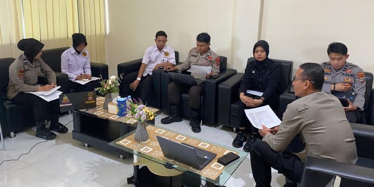 Biro SDM Polda Kaltara ikuti Supervisi Bidkeu Tahun Anggaran 2026