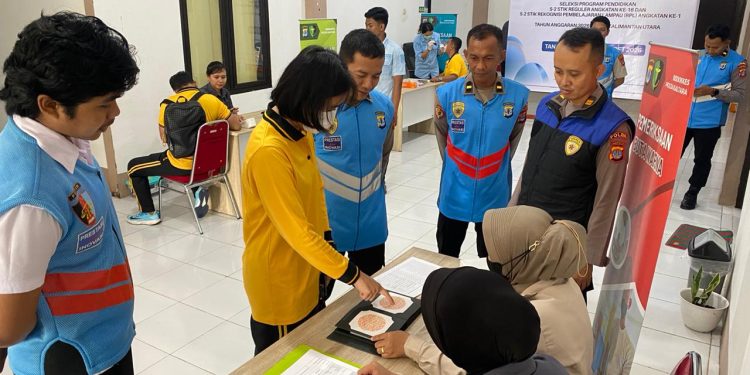 Biro SDM Polda Kaltara mulai Seleksi S-2 STIK Angkatan 16 dan RPL Angkatan 1 T.A. 2026 dengan Pemeriksaan Kesehatan